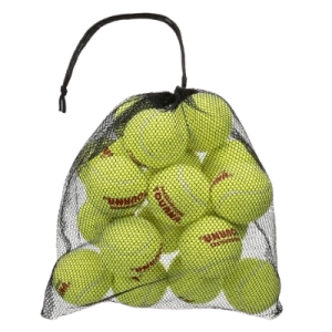 Best Tennis Balls Reviews For All Surfaces & Buyer's Guide Tourna Mesh Carry Bag
